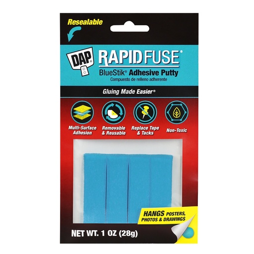 [01201 DAP] 1oz BlueStik™ Reusable Adhesive Putty