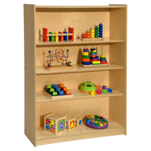 [C12948AJ WD] Contender Adjustable Shelf Bookcase (46-3/4" H) - Rta