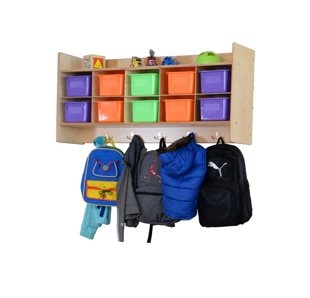 Classroom Backpack Storage & Coat Storage