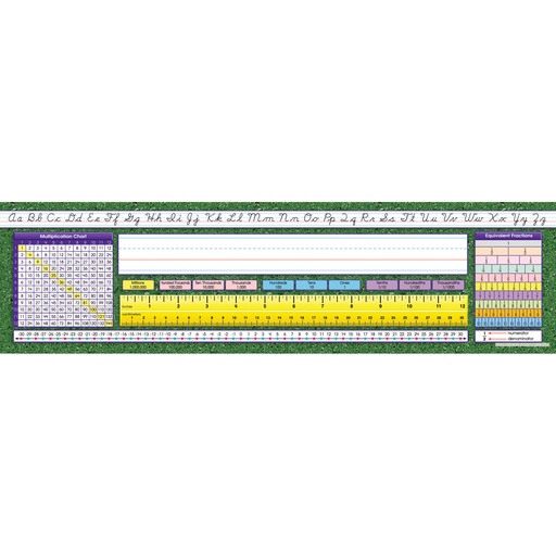 [9006 NS] 36ct Contemporary Cursive Desk Plates   Pack