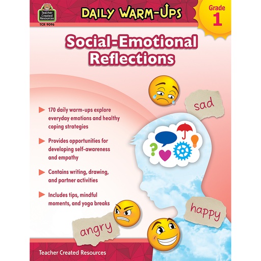 [9096 TCR] Daily Warm-Ups: Social-Emotional Reflections (Gr. 1)