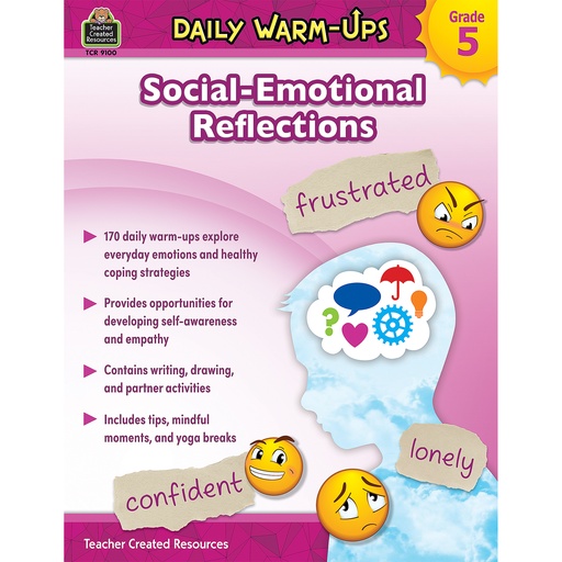 [9100 TCR] Daily Warm-Ups: Social-Emotional Reflections (Gr. 5)