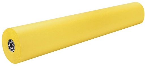 [67081 PAC] 36in x 1000ft Canary ArtKraft Paper     Roll