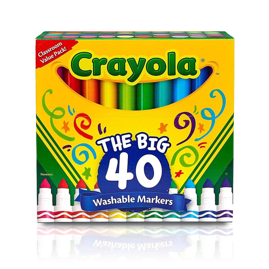 Crayola Ultra Clean Washable, Crayola Broad Line