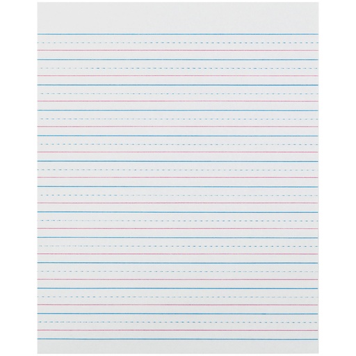 [ZP2413 PAC] 500ct 3rd Gr Zaner Bloser Sulphite Practice Paper