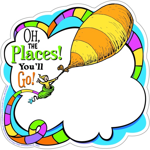 [841541 EU] Dr. Seuss™ Oh the Places