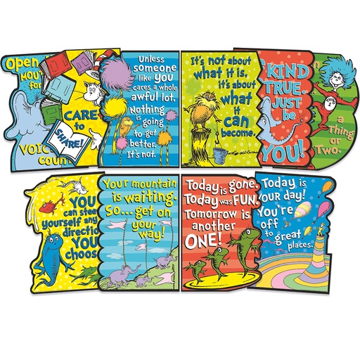 [847792 EU] Dr. Seuss™ Die-Cut Poster Set