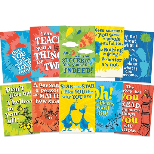 [847793 EU] Dr. Seuss™ Tie-Dye Poster Set