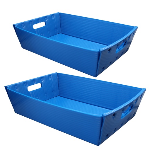 [40361 FS] Blue Plastic Letter Tray - 2 Pack