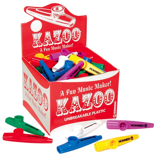 [KC50 HOH] Kazoo Classpack, Assorted Colors, Pack of 50