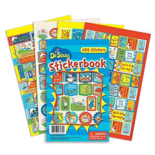 [609404 EU] Dr. Seuss™ Awesome Sticker Book