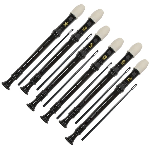 [RE9201-6 WEP] Soprano Recorder, Pack of 6