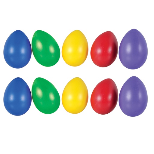 [SH90035-2 WEP] Jumbo Egg Shakers, 5 Per Set, 2 Sets