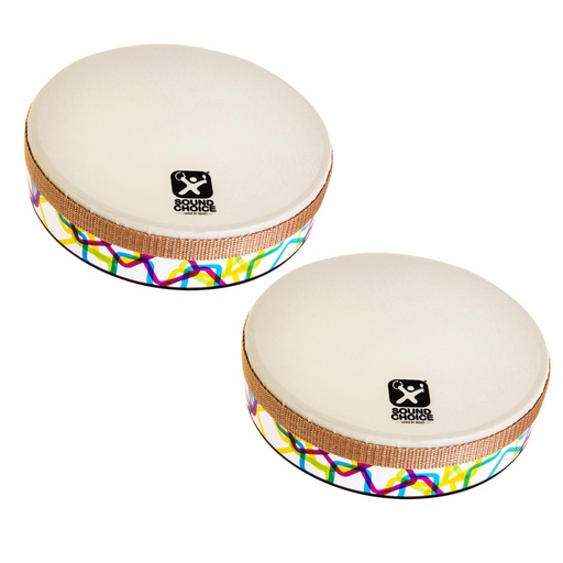 [WM8408HD-2] Remo Hand Drum, Pack of 2