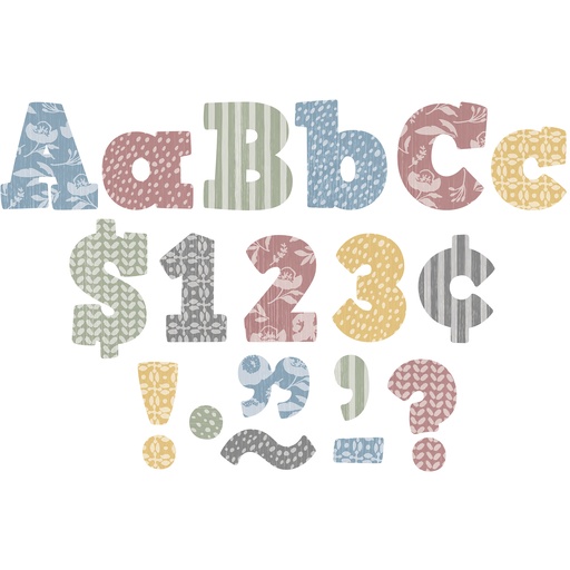 [7194 TCR] Classroom Cottage 4" Bold Block Letters Combo Pack