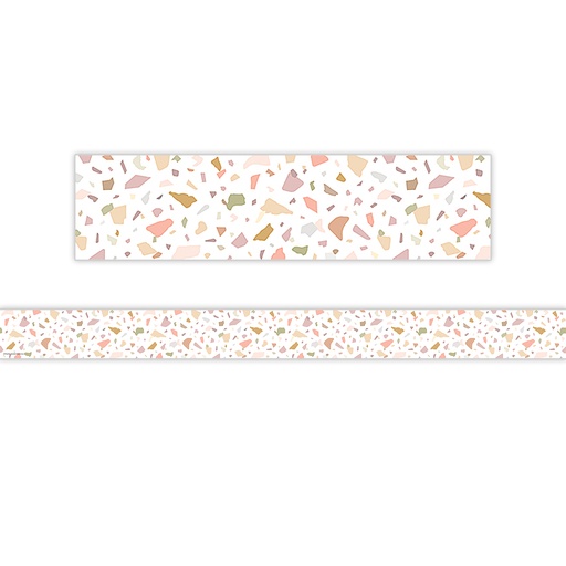 [7211 TCR] Terrazzo Tones Straight Border Trim