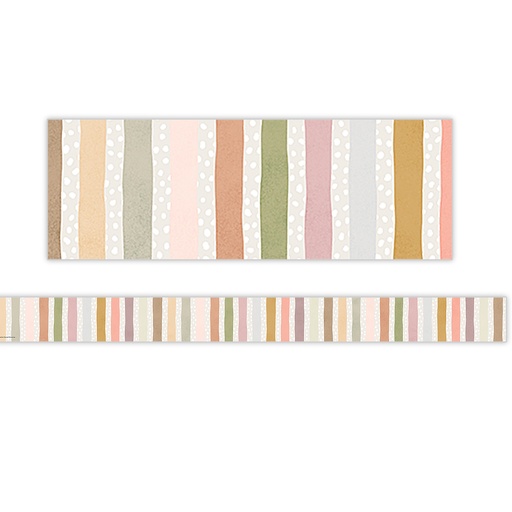 [7212 TCR] Terrazzo Tones Stripes Straight Border Trim