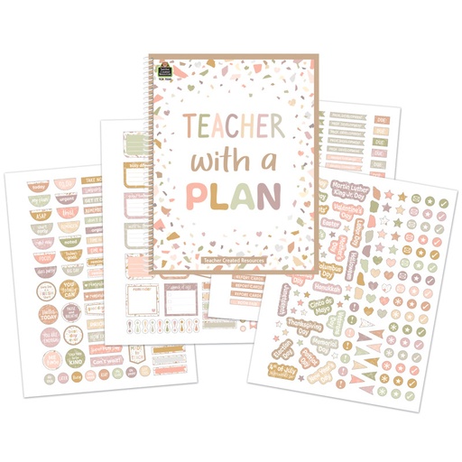 [7230 TCR] Terrazzo Tones Teacher Planner