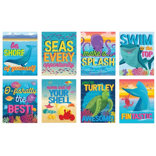 [838004 EU] Seas the Day Mini Poster Sets
