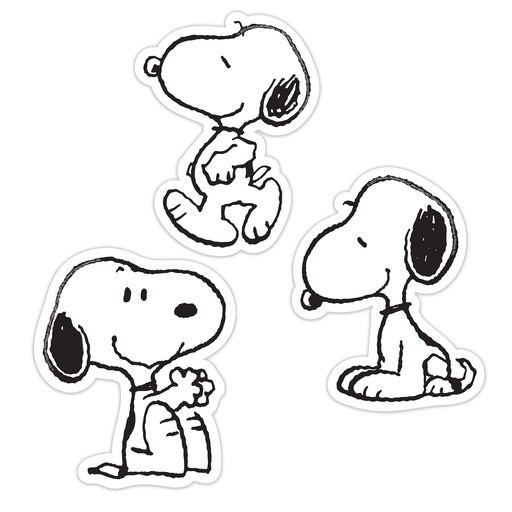 [841589 EU] Peanuts Snoopy Assorted Paper CutOuts