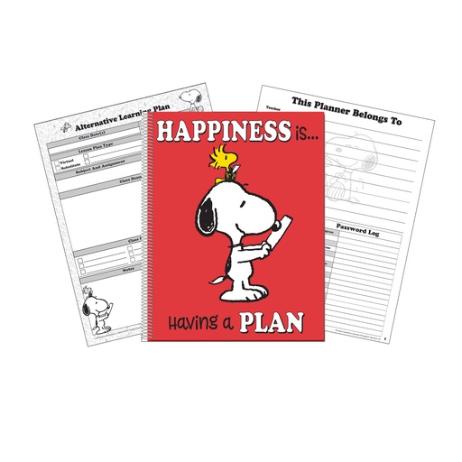 [866457 EU] Peanuts Lesson Plan & Record Books