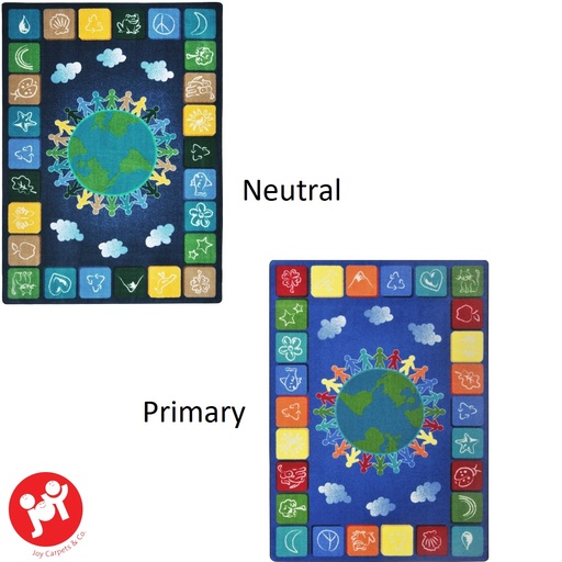 [1745 JC] One World Kid Essentials Area Rug