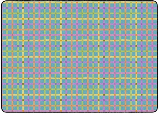 [FA2778 FC] Cheerful Checks Rectangle Rug