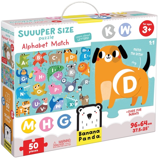 [49157 BPN] Suuuper Size Puzzle Alphabet Match