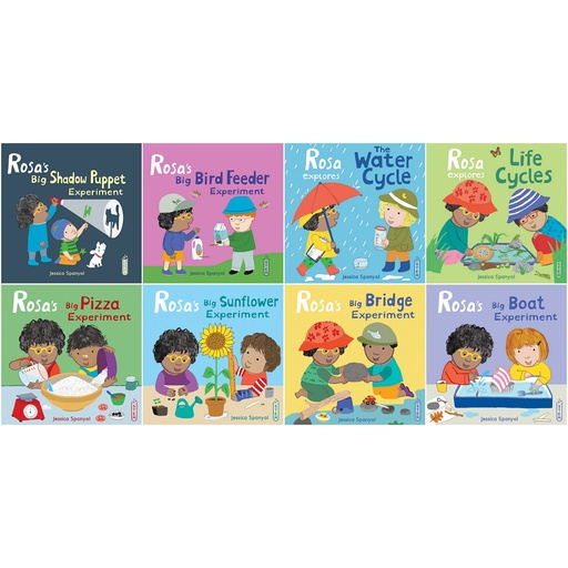 [9781786289834 CPY] Rosa's Workshop Set 1 & 2 English 8-Book Set