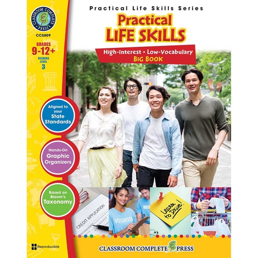 [5809 CCP] Practical Life Skills Big Book, Grade 9-12