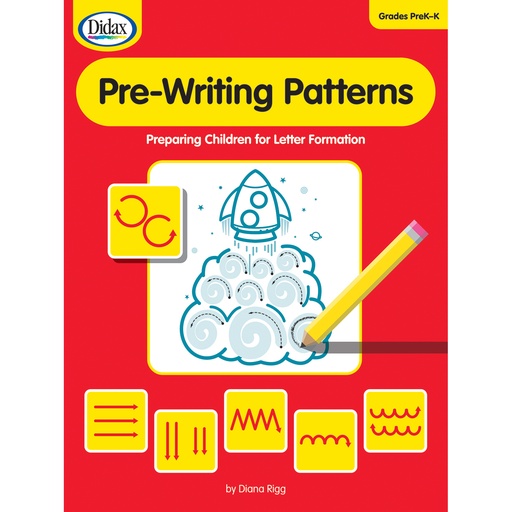 [211524 DD] Pre-Writing Patterns Book