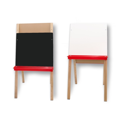 [17435 FS] Black Adjustable Double Easel