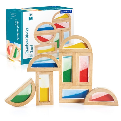 [3014 GC] Sand Rainbow Blocks 8 Pieces