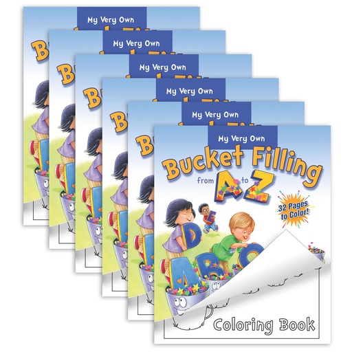 [99905-6 BUC] Bucket Filling from A-Z Coloring Book Pack of 6