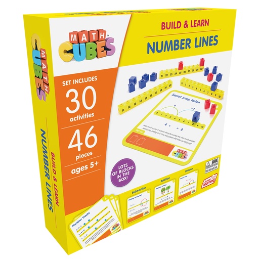 [MC105 JL] Number Lines Mathcubes