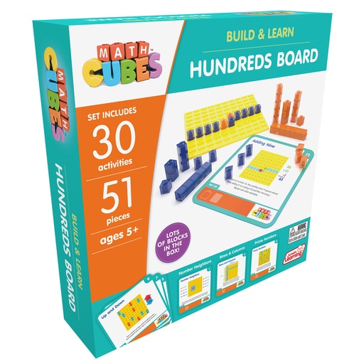 [MC107 JL] Hundreds Board Mathcubes 