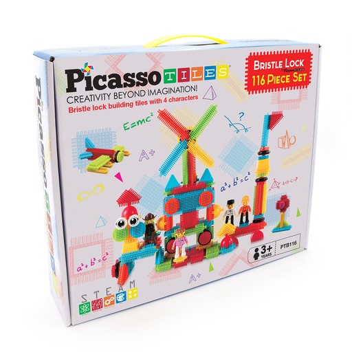 [PTB116 LAT] Picasso Tiles Hedgehog Building Blocks