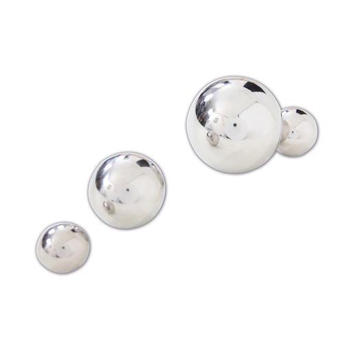 [9322 CTU] Silver Sensory Reflective Balls Set of 4