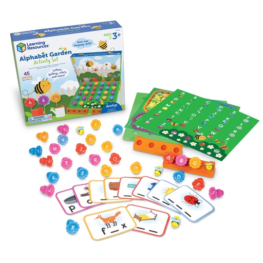 [5543 LER] Alphabet Garden Activity Set