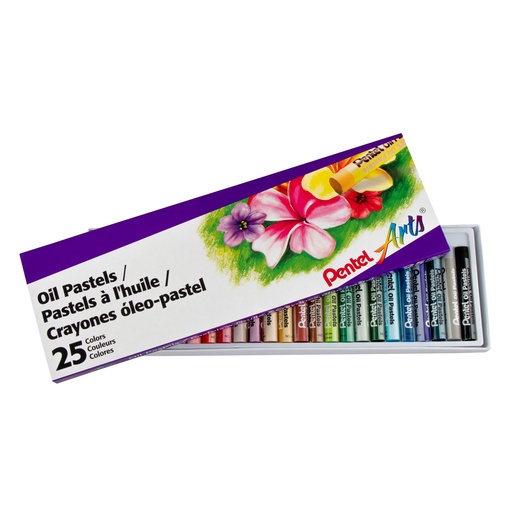 [PHN25 PEN] Oil Pastels 25 count