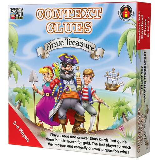 [302 LRN] Context Clues Red Level—Pirate Treasure Game