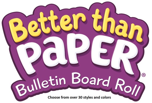 Better Than Paper® Solid Color Bulletin Board Rolls 4 Rolls