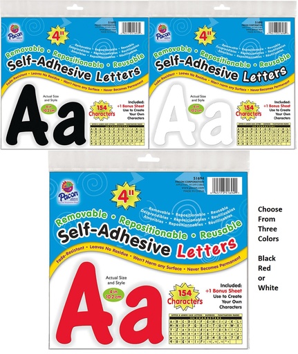 Cheery Font Self-Adhesive Letters