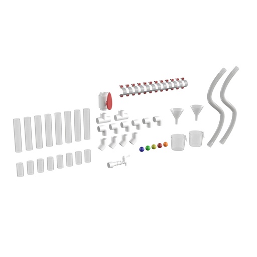 [14788 FF] Pipe Builder Set for Peg System Activity Board Accessory Panel