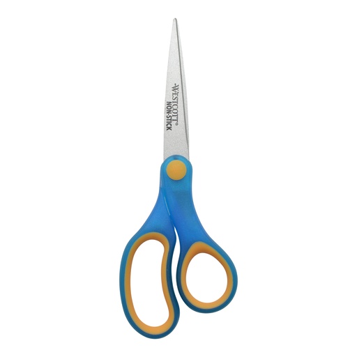 [17832 ACM] 7" Student Non-Stick Scissors Assorted Colors