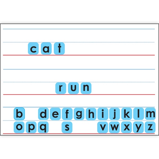 [12103 ASH] Fun with Letters Touch-Stik™ Phonics Tiles & Mat Set