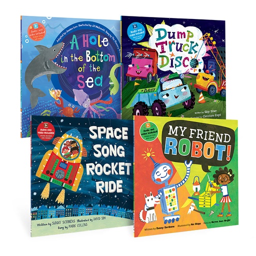 [859333 BBK] Kindergarten STEAM Singalongs Book Bundle Set of 4