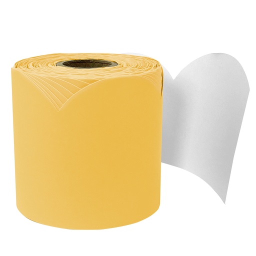 [108531 CD] Goldenrod Yellow Rolled Scalloped Bulletin Board Border