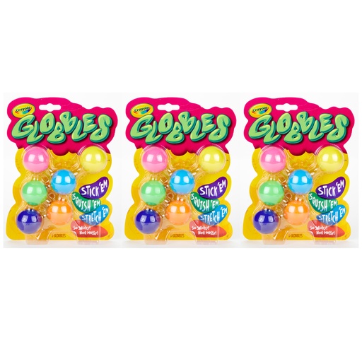 [747294-3 BIN] Globbles Fidget Toy 18 count