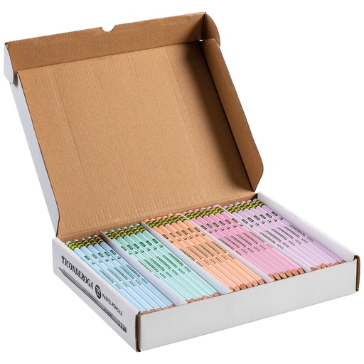 [13750 DIX] #2 Pastel Pencils 150 Count in 5 Assorted Colors